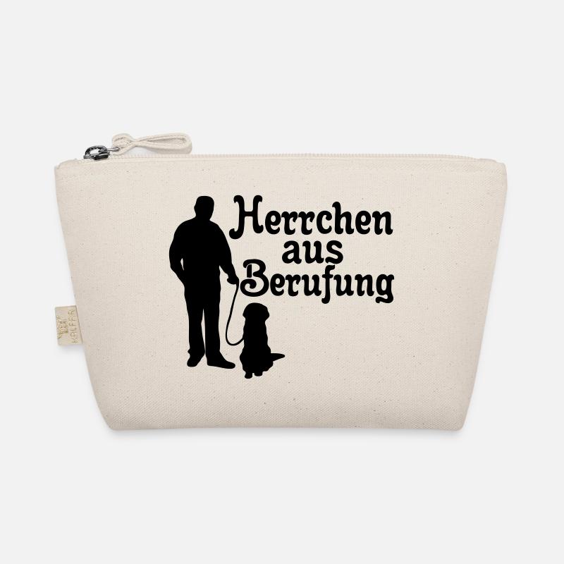 Herrchen aus Berufung, Hund, Tier, Geschenk Bio-Täschchen