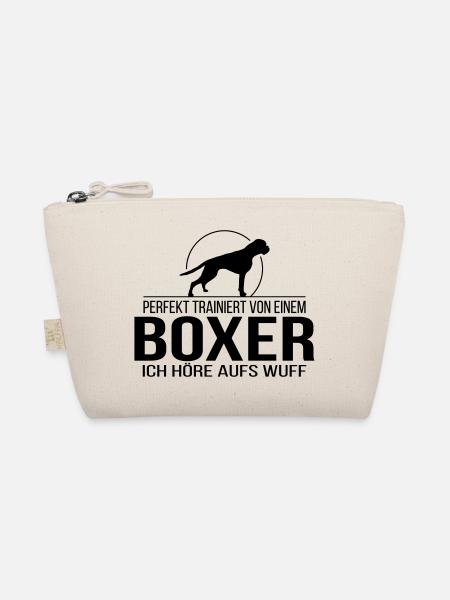 BOXER wuff - Bio-Täschchen - Natur