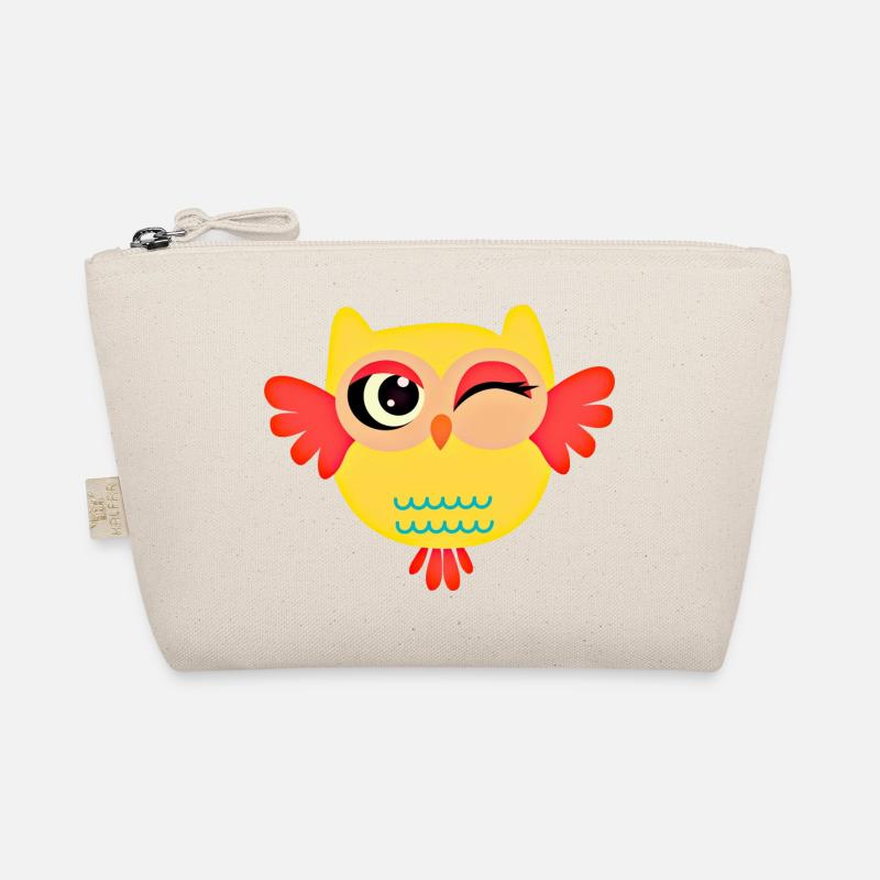 Das Zwinkern der Clea-Eule Bio-Täschchen