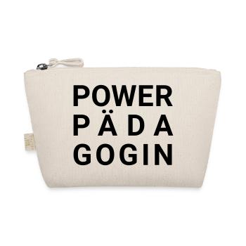 Powerpädagogin - Bio-Täschchen - Natur - Vorne