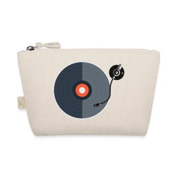 Enregistrez phonographes Cadeau Musique Vinyle - Trousse biologique - nature - Devant