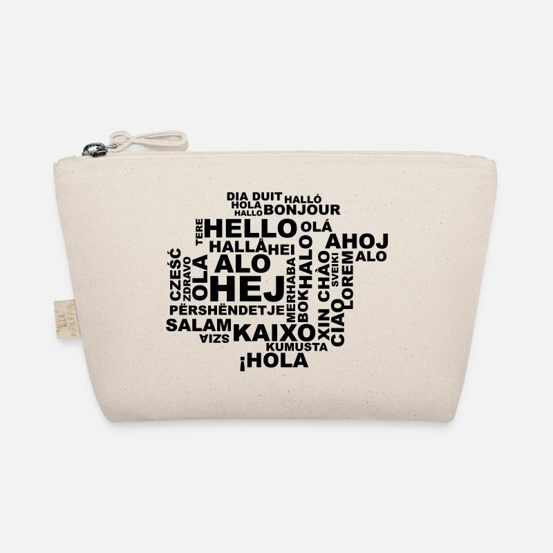 Hello in 29 languages Organic Pouch