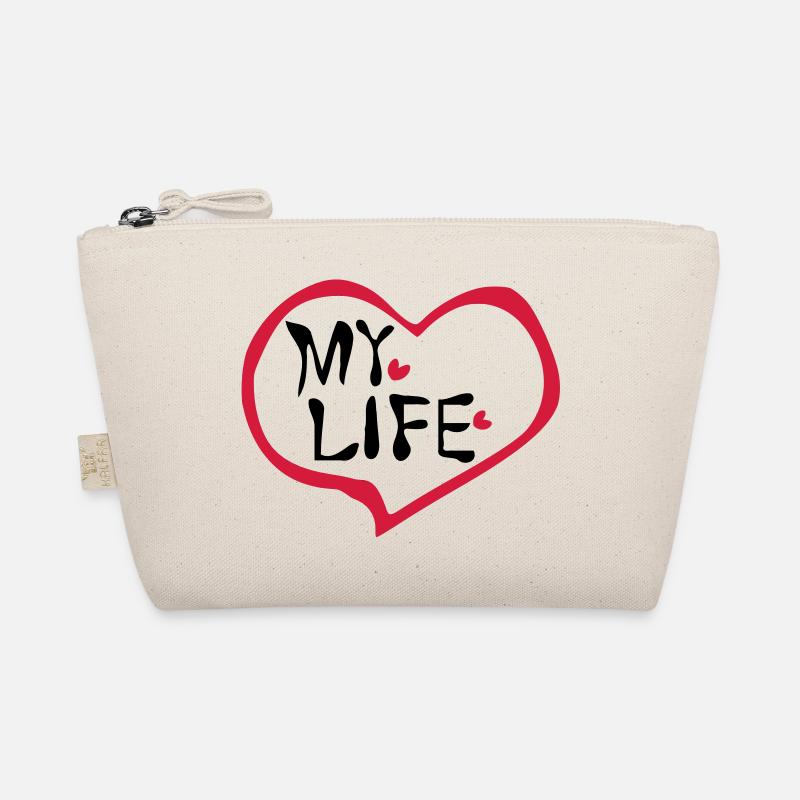 Herz mein Leben Bio-Täschchen