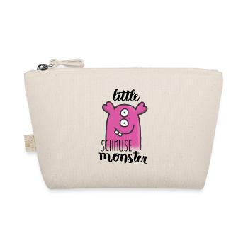Little SCHMUSE Monster - Bio-Täschchen - Natur - Vorne