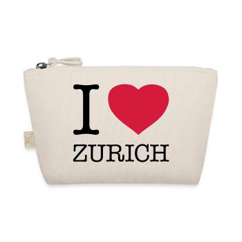 I LOVE ZURICH Zürich - Bio-Täschchen - Natur - Vorne