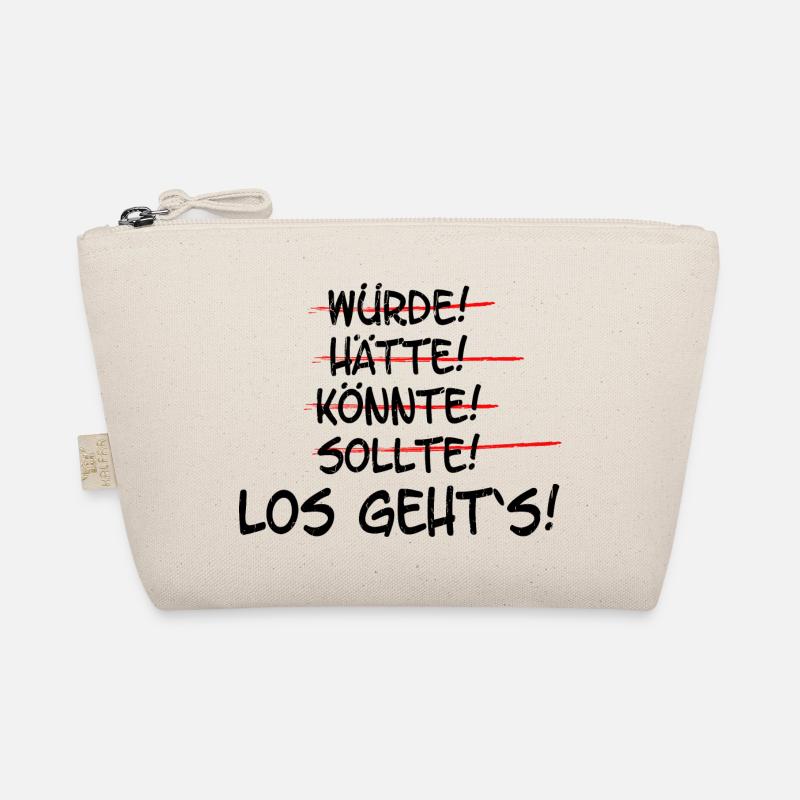 Hätte würde sollte los geht`s Bio-Täschchen