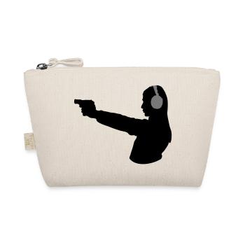Sportschiessen -grau- - Organic Pouch - nature - Front