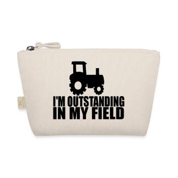 i m outstanding in my field 2 - Organic Pouch - nature - Front