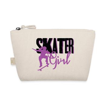 Skate Girl skate skate skateboard skateboard skate - Trousse biologique - nature - Devant