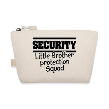 Security Little brother protection squat - Big bro - Organic Pouch - nature - Front