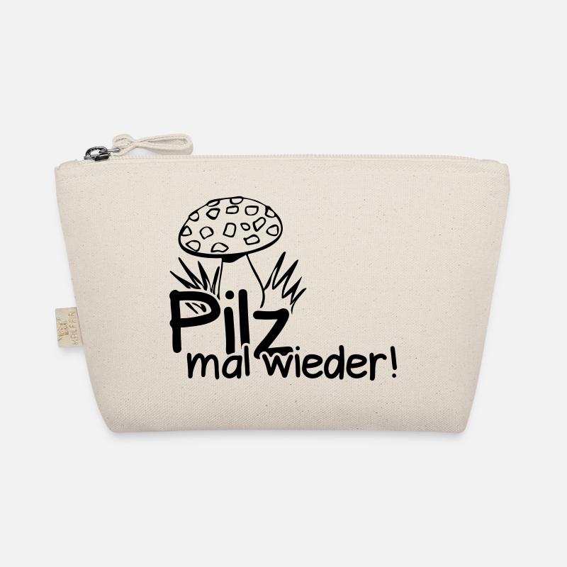 Pilz Spruch Pilzsammler Wald Herbst Geschenk - Bio-Täschchen - Natur
