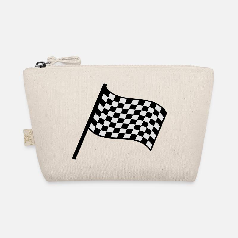 racing_flag - Bio-Täschchen - Natur