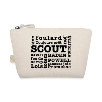 Scout Wörter - Bio-Täschchen - Natur - Vorne
