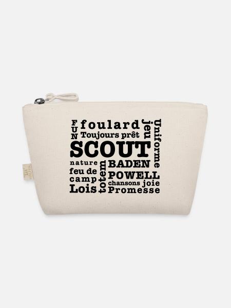 Scout Words - Organic Pouch - nature - Front