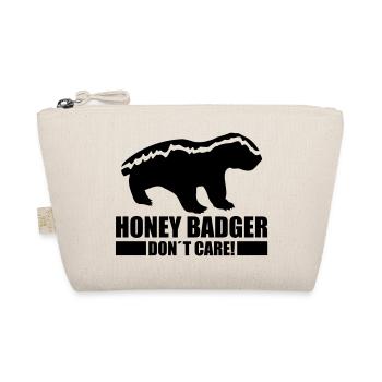 honey_badger_dont_care_rp1 - Organic Pouch - nature - Front