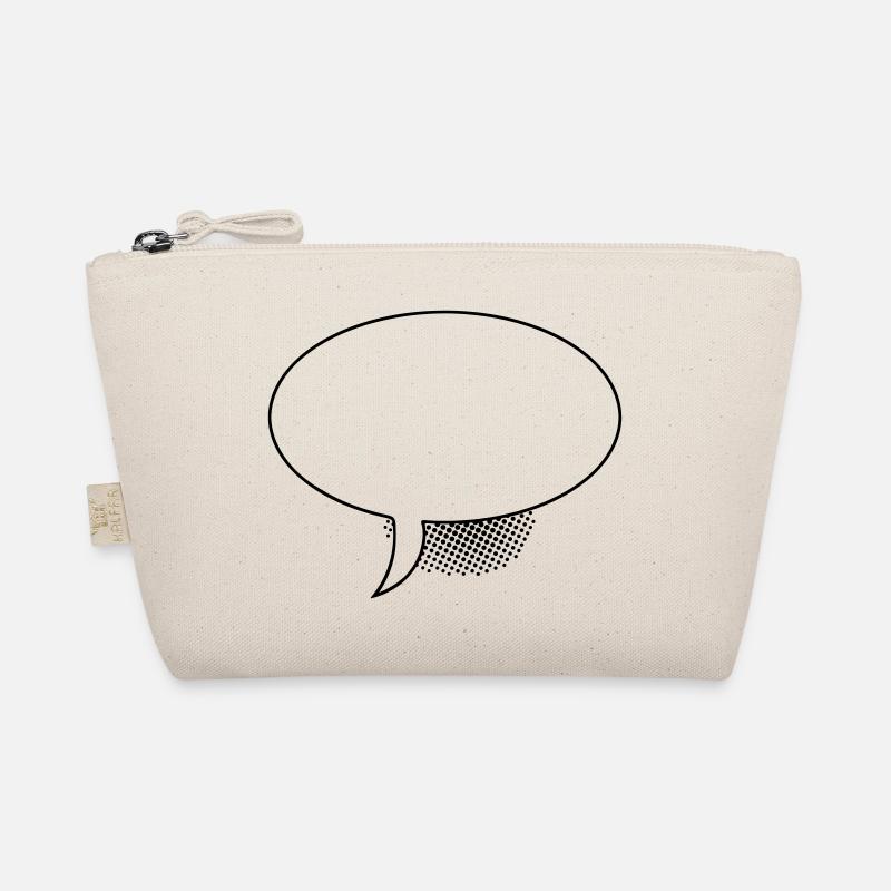 Sprechblase Oval Bio-Täschchen