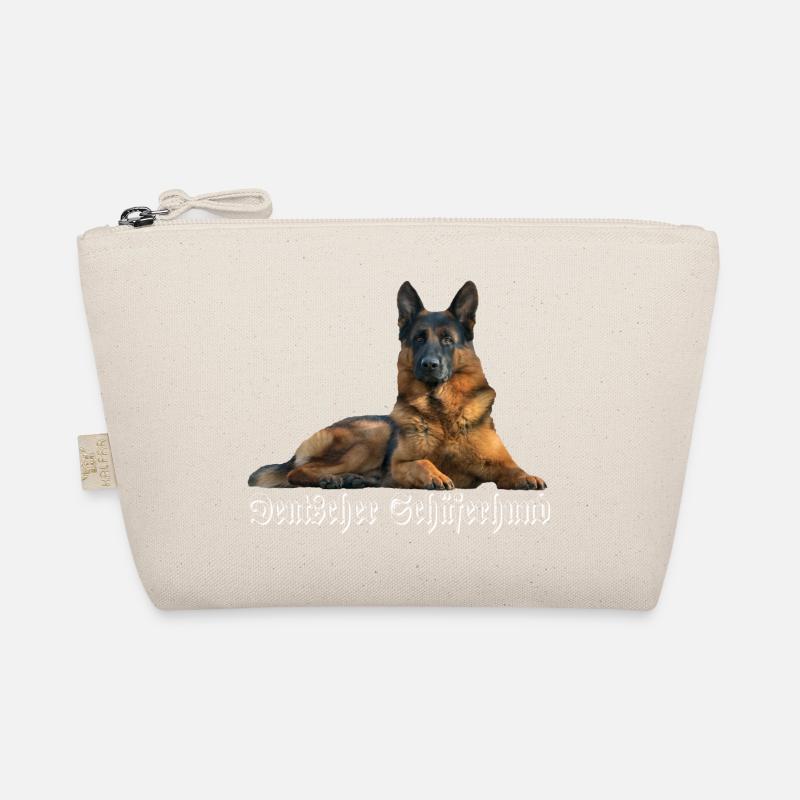 Deutscher Schäferhund,Schäferhund,Hundekopf,Hunde Bio-Täschchen