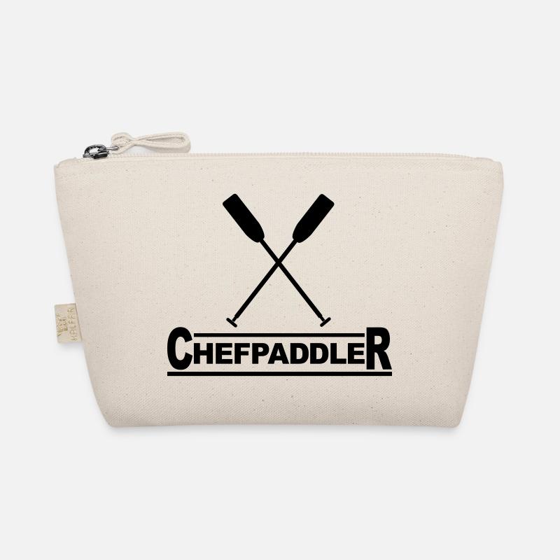 Chefpaddler Paddeln Drachenboot Rudern Kanu 1c Bio-Täschchen