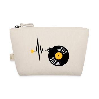 Heartbeat Vinyl Party Bomb - Organic Pouch - nature - Front