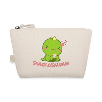 T-shirt dinosaure Snackosaurus - Trousse biologique - nature - Devant