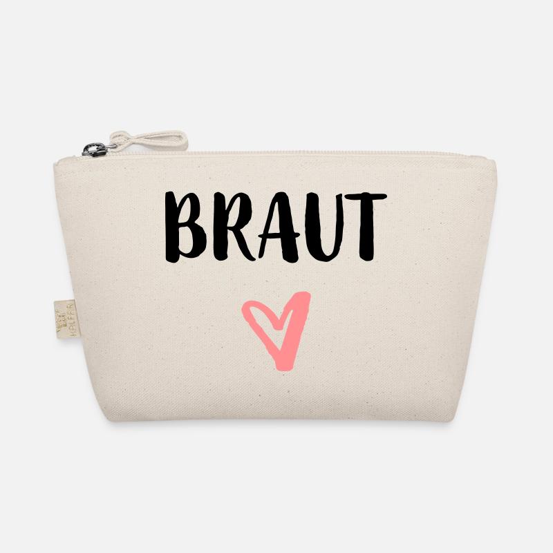 Braut Herz Junggesellenabschied Hochzeit Bio-Täschchen