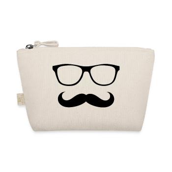 lunettes et moustache - Trousse biologique - nature - Devant