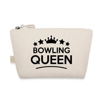 bowling queen stars - Organic Pouch - nature - Front