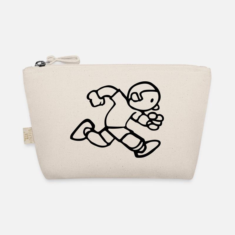 dessin course à pied jogging run rigolo vintage Trousse biologique