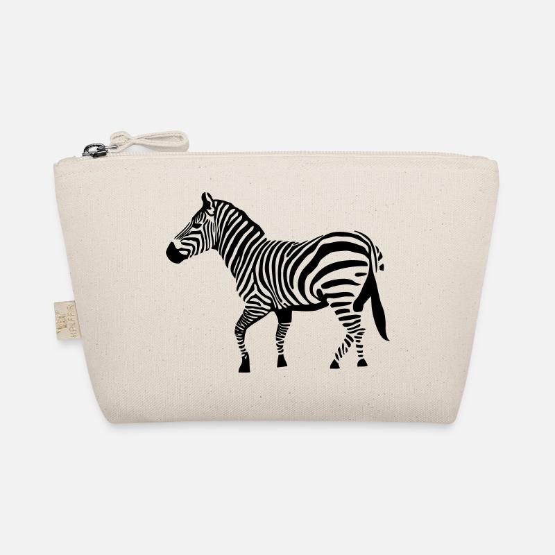 zebra Zeichnung Zebra-Vektor-Savanne Bio-Täschchen
