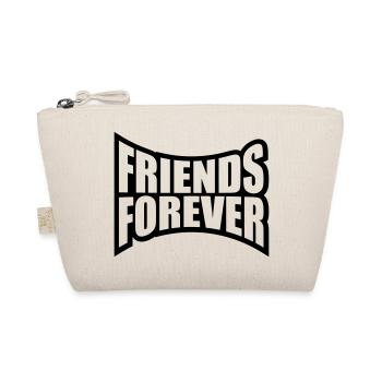 friends forever love party infinity team crew fr - Organic Pouch - nature - Front