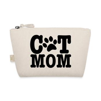 cat mom - Organic Pouch - nature - Front