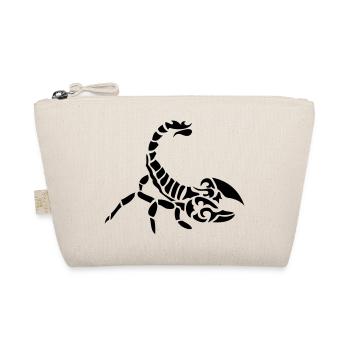tribal scorpion - Organic Pouch - nature - Front