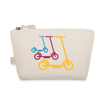 electric scooter scooter electric scooter fun child - Organic Pouch - nature - Front