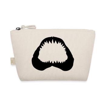 Shark Jawbone - Organic Pouch - nature - Front