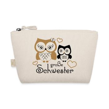 große Schwester - Organic Pouch - nature - Front