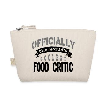 food critic officially the worlds cooles - Organic Pouch - nature - Front