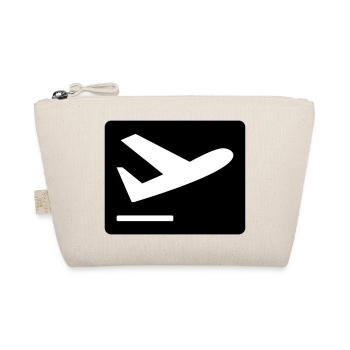 Airplane taking off - Organic Pouch - nature - Front