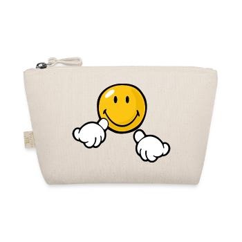 Smiley Attention - Bio-Täschchen - Natur - Vorne