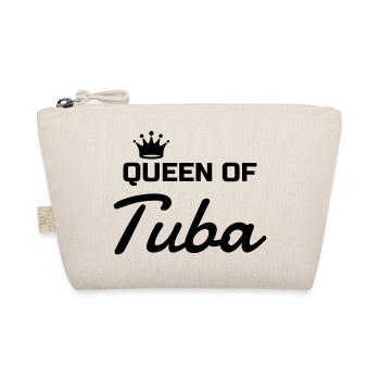 Tuba Tubaspieler Musik Musiker Musikerin - Bio-Täschchen - Natur - Vorne