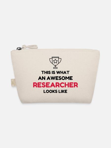 Researcher Research Forscher Chercheur Recherche - Organic Pouch - nature - Front
