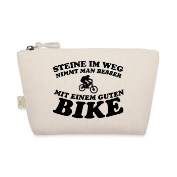 Steine Bike - Bio-Täschchen - Natur - Vorne