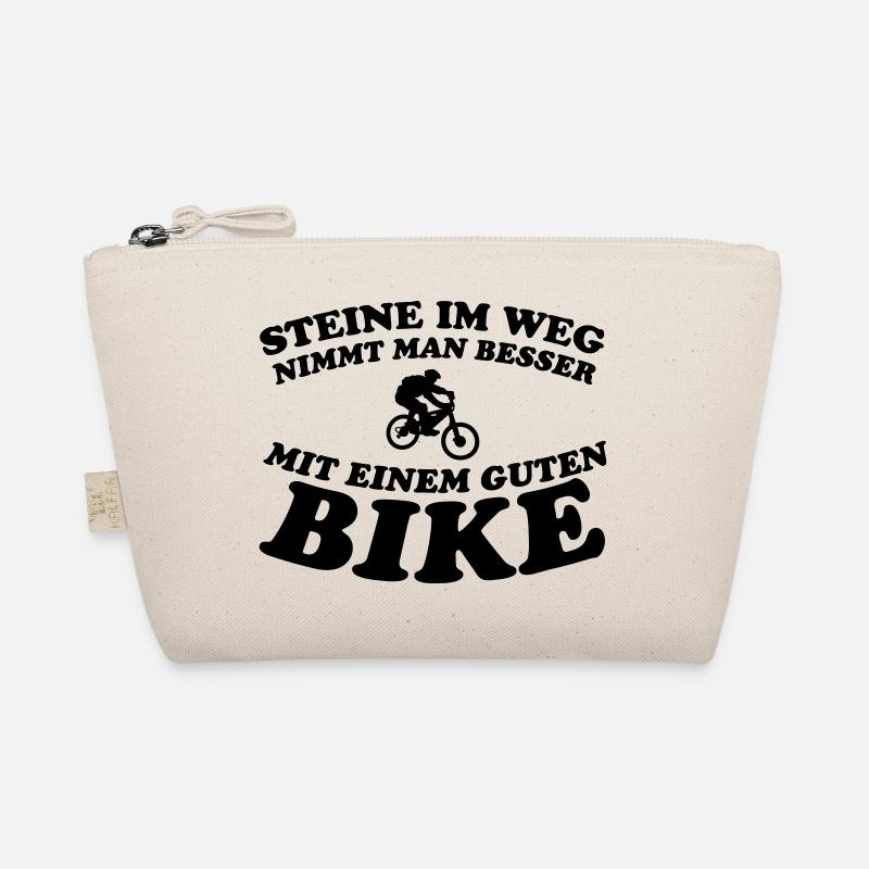 Steine Bike - Bio-Täschchen - Natur