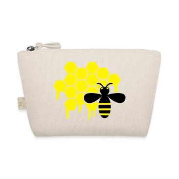 honey_wespe_01 - Bio-Täschchen - Natur - Vorne