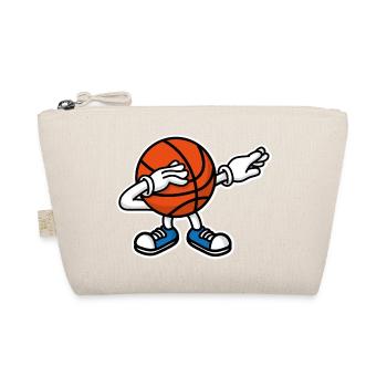 Dab dabbing basketball ball﻿ - Bio-Täschchen - Natur - Vorne