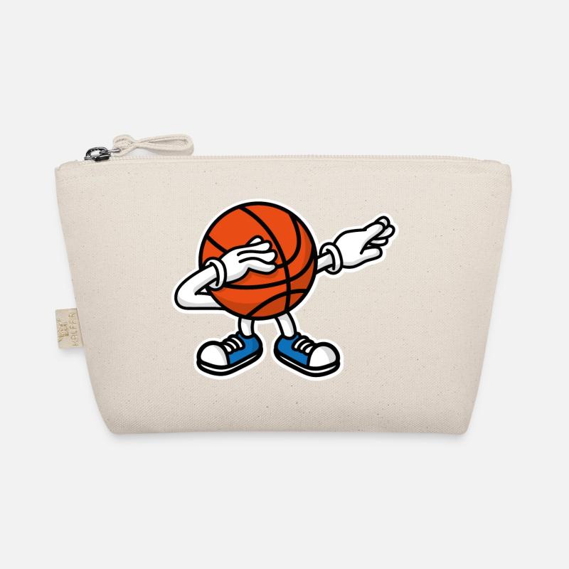 Dab dabbing basketball ball﻿ Organic Pouch
