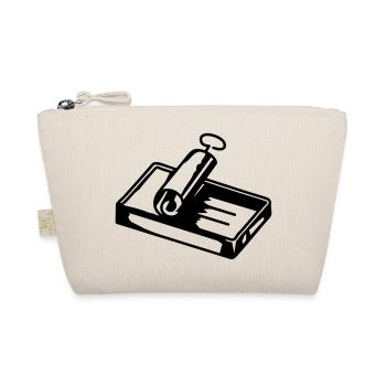 simple open tin can - Organic Pouch - nature - Front