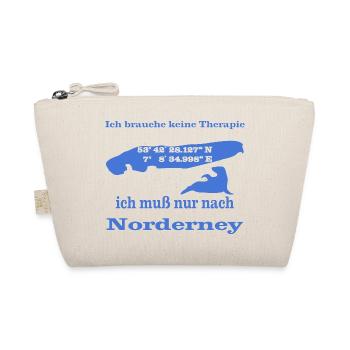 Norderney Insel Urlaub - Bio-Täschchen - Natur - Vorne