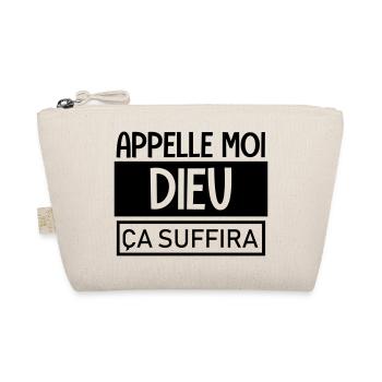 appelle moi dieu ça suffira - Organic Pouch - nature - Front
