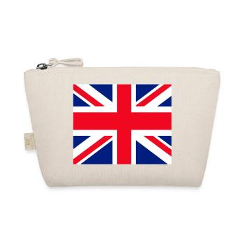 Union Jack face mask - Organic Pouch - nature - Front