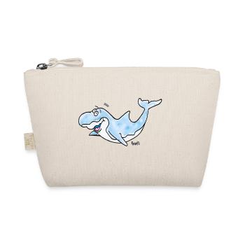 Dessin animé drôle de dauphin - Trousse biologique - nature - Devant